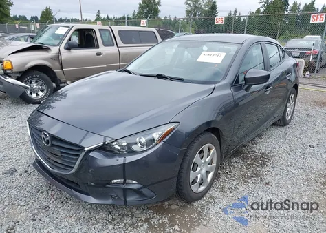 2015 Mazda Mazda3 I Sport z USA, uszkodzony, nr VIN 3MZBM1U7XFM219321